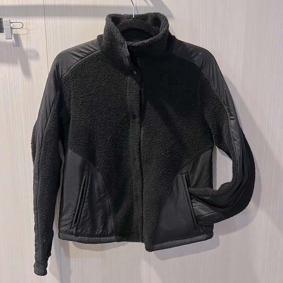 Lululemon Go Cozy Jacket Size 4 Black - Picture 2 of 14